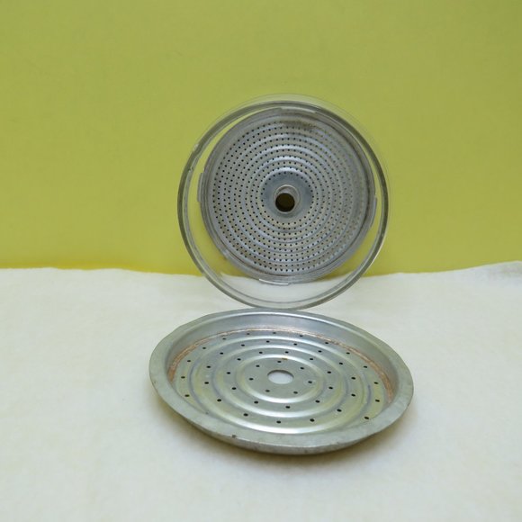 VTG Pyrex Percolator Replacement Glass Basket w/Top/Bottom Filter. - Picture 2 of 2